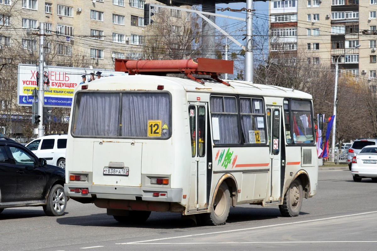 Ставропольский край, ПАЗ-32054 № Т 838 РА 123