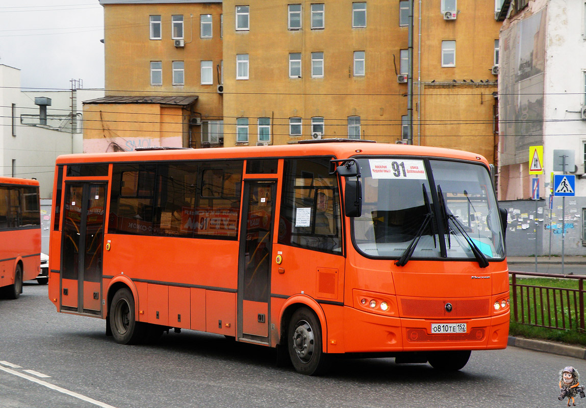 Nizhegorodskaya region, PAZ-320414-04 "Vektor" Nr. О 810 ТЕ 152