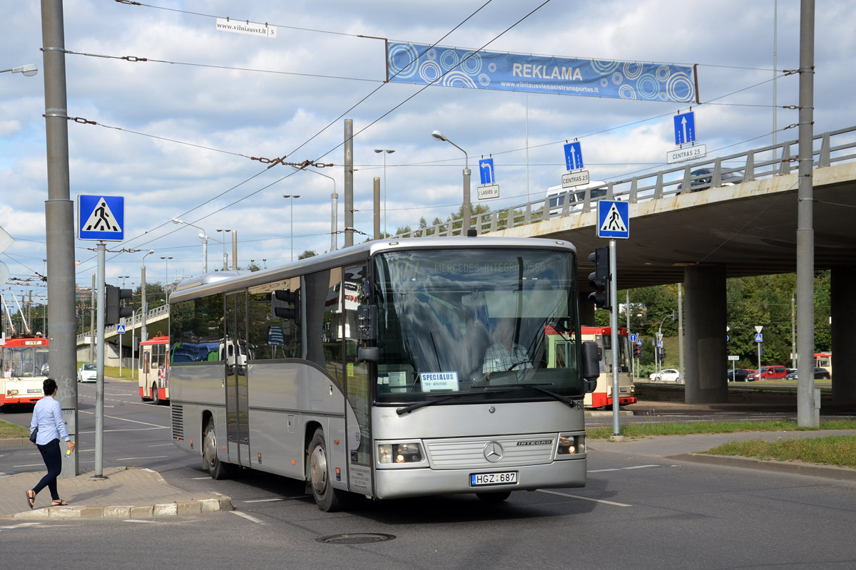 Литва, Mercedes-Benz O550 Integro № 60