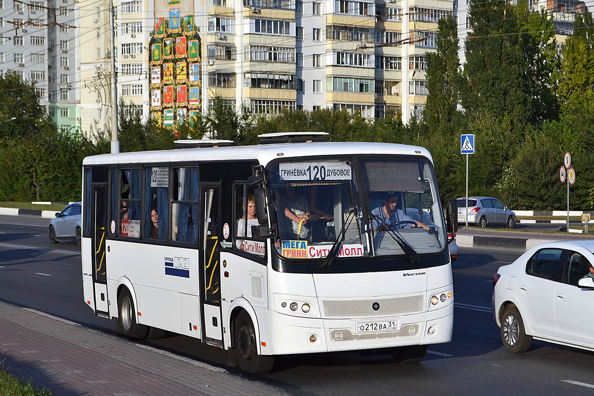 Белгородская область, ПАЗ-320412-05 "Вектор" № О 212 ВА 31