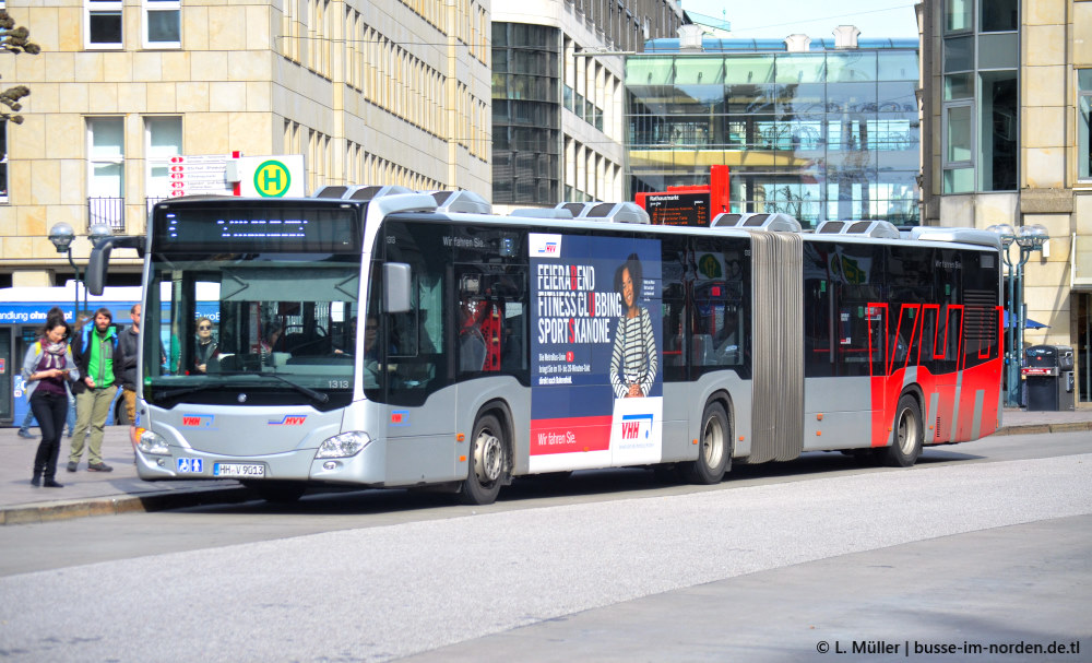 Гамбург, Mercedes-Benz Citaro C2 G № 1313