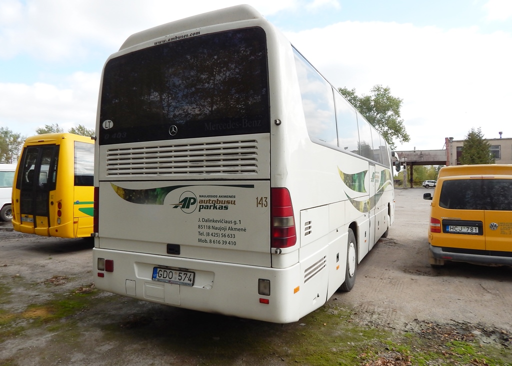 Литва, Mercedes-Benz O350-15RHD Tourismo № 143