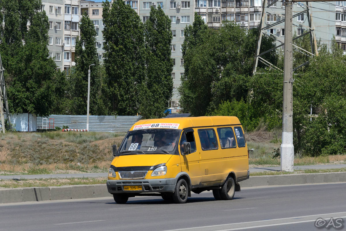 Волгоградская область, ГАЗ-3275 (X9V) № АА 325 34