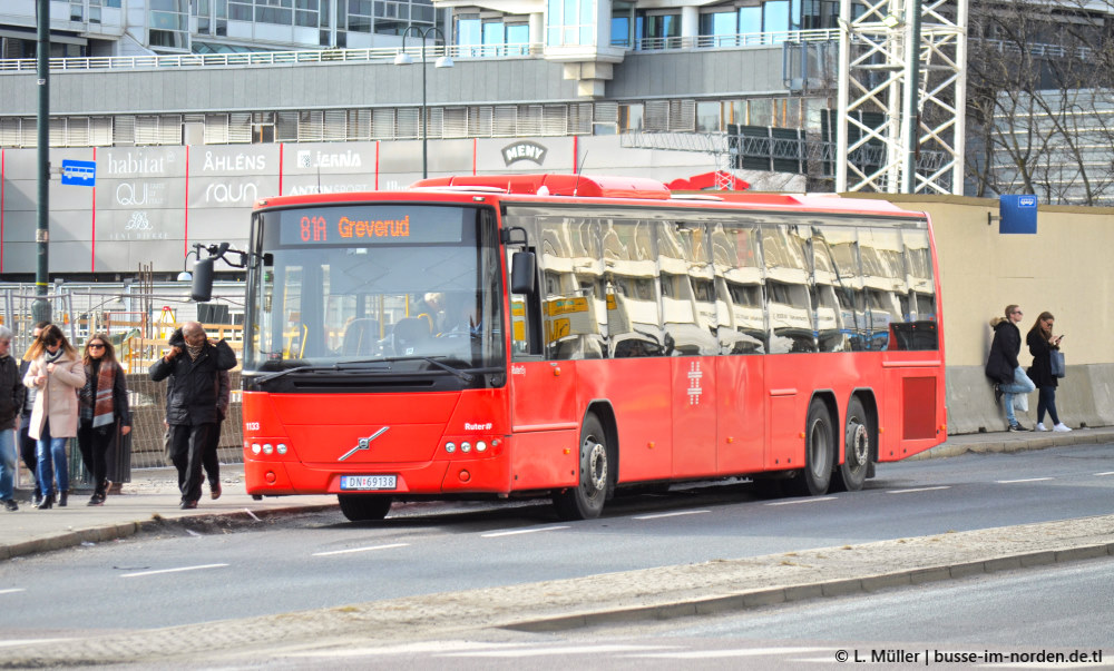 Норвегия, Volvo 8700BLE № 1133