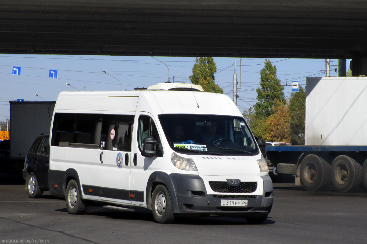 Волгоградская область, Нижегородец-2227SK (Peugeot Boxer) № 2411