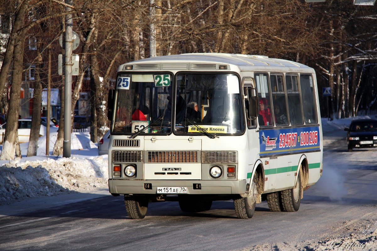 Томская область, ПАЗ-32054 № М 151 АЕ 70