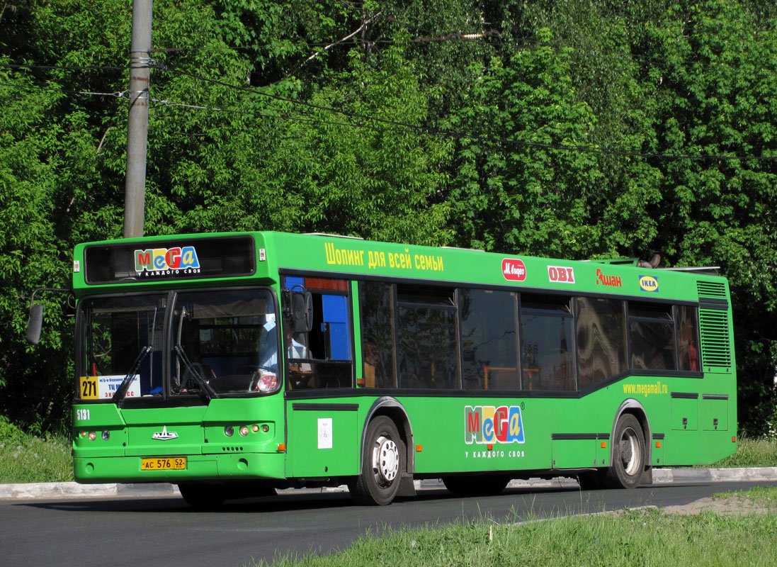 Nizhegorodskaya region, Самотлор-НН-5295 (МАЗ-103.075) № 61180