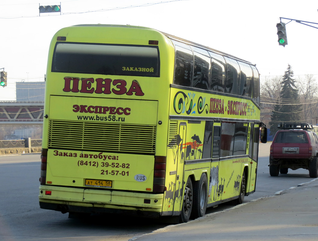 Пензенская область, Neoplan N122/3 Skyliner № АТ 414 58