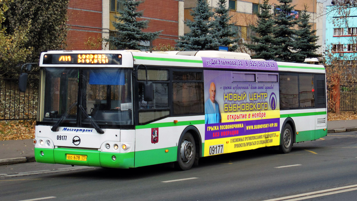 Москва, ЛиАЗ-5292.21 № 09177