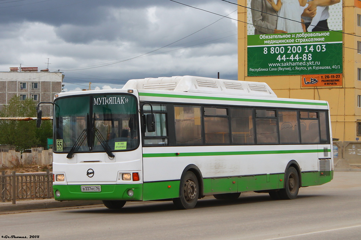 Саха (Якутия), ЛиАЗ-5256.57 № В 337 КС 14