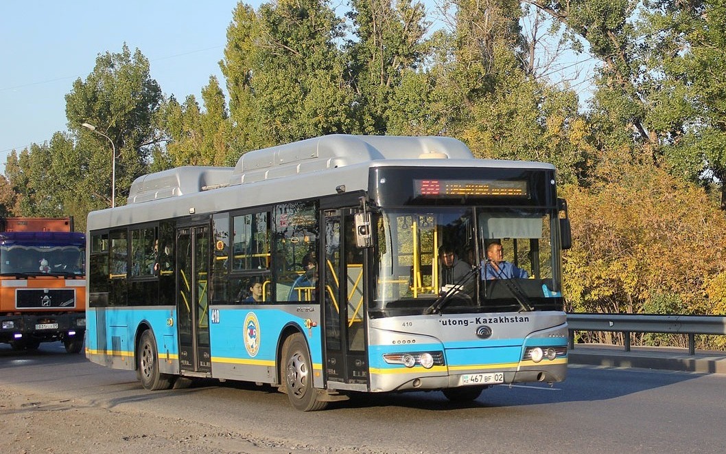 Алматы, Yutong ZK6118HGA № 410