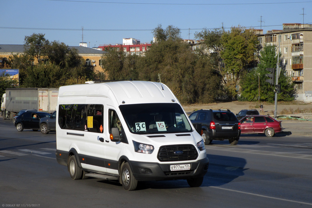 Волгоградская область, Ford Transit FBD [RUS] (Z6F.ESG.) № Е 977 АН 134