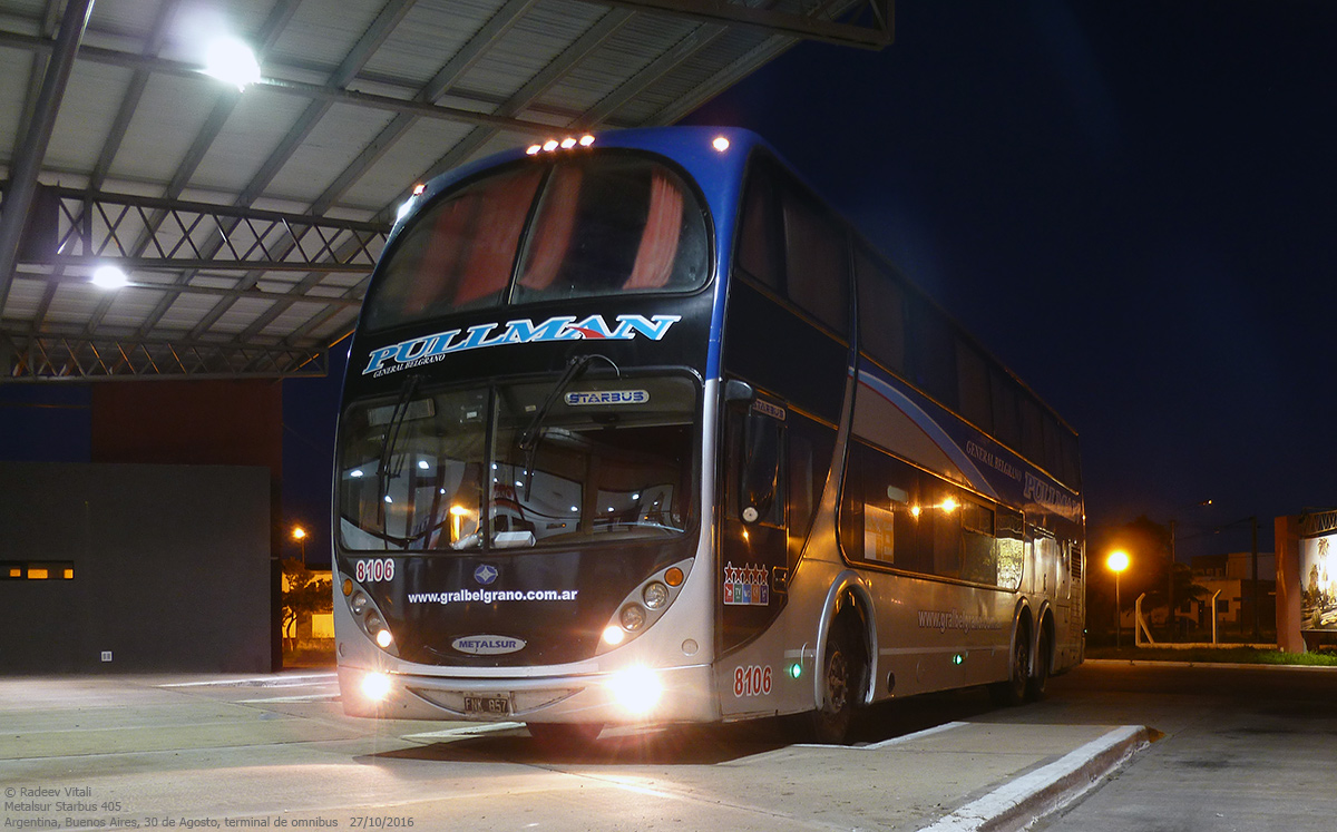 Аргентина, Metalsur Starbus 405 № 8106