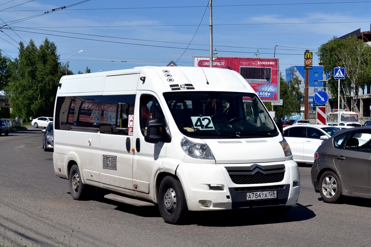 Ставропольский край, Нижегородец-2227W (Citroёn Jumper) № А 784 ТА 126