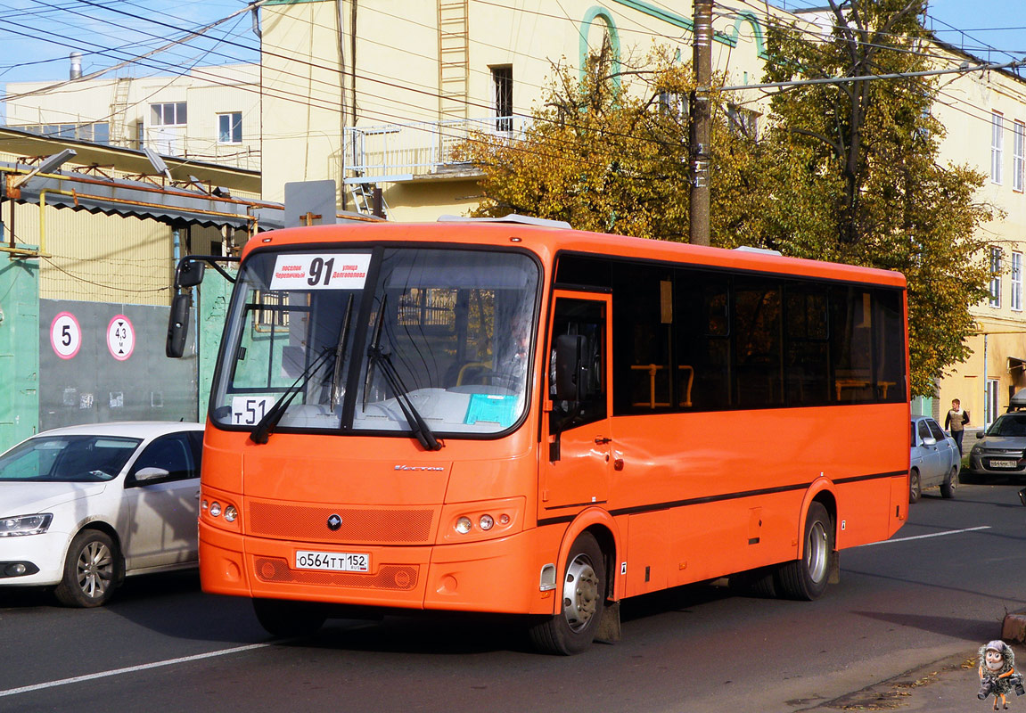 Нижегородская область, ПАЗ-320414-04 "Вектор" № О 564 ТТ 152