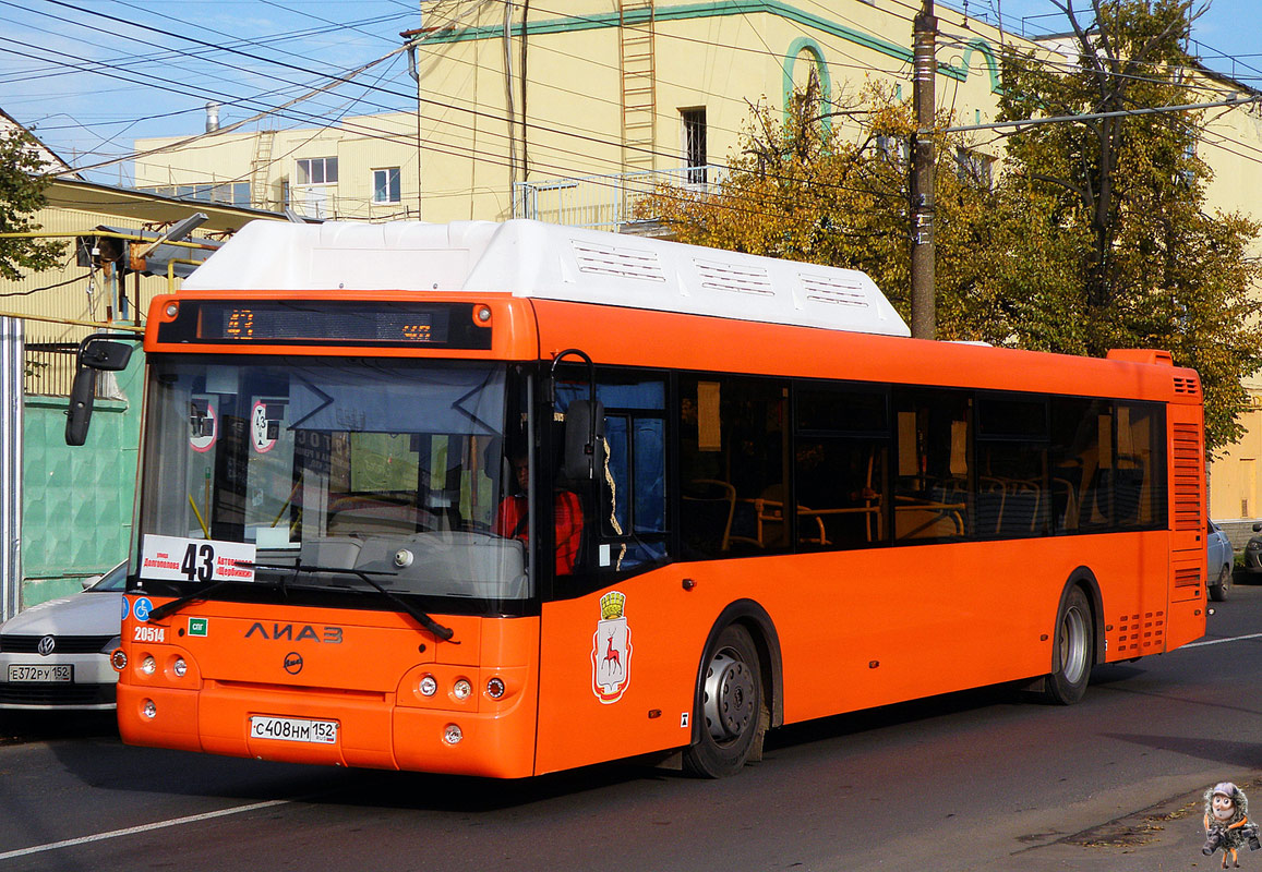 Нижегородская область, ЛиАЗ-5292.67 (CNG) № 20514