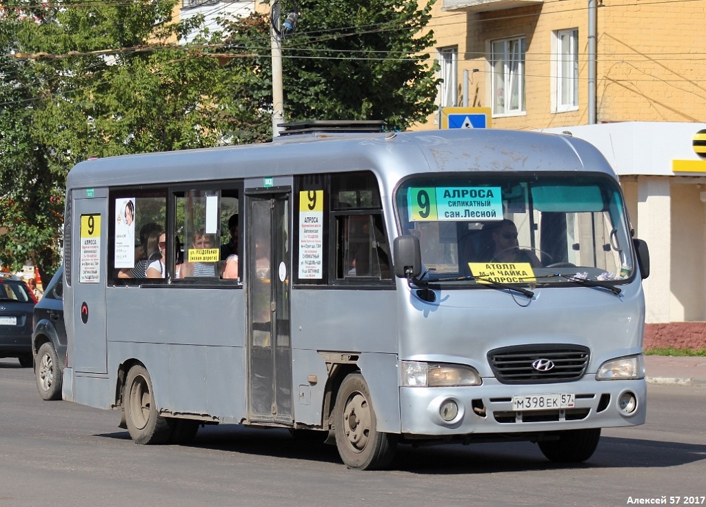 Орловская область, Hyundai County LWB C09 (ТагАЗ) № М 398 ЕК 57