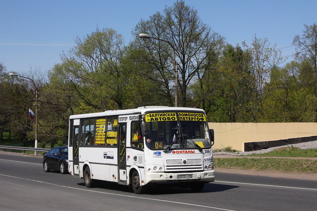 Санкт-Петербург, ПАЗ-320412-04 № 306