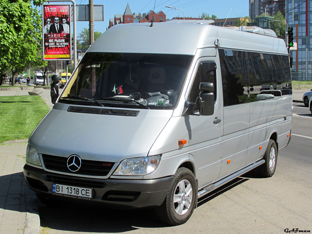 Палтаўская вобласць, Mercedes-Benz Sprinter W903 316CDI № BI 1318 CE