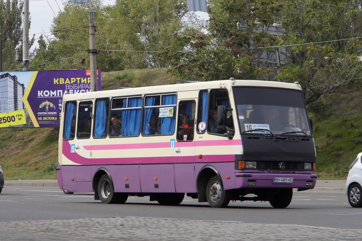 Одесская область, БАЗ-А079.23 "Мальва" № BH 4889 HE