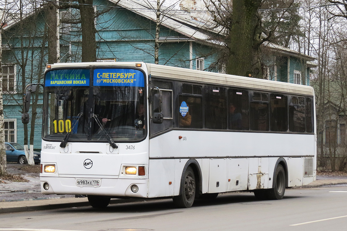 Ленинградская область, ЛиАЗ-5256.58 № 3476