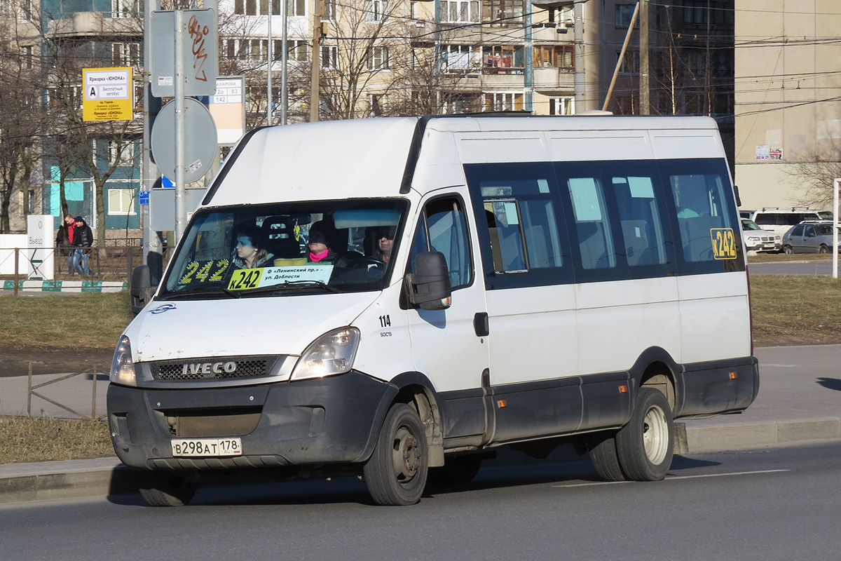 Санкт-Петербург, Нижегородец-2227UT (IVECO Daily) № 114