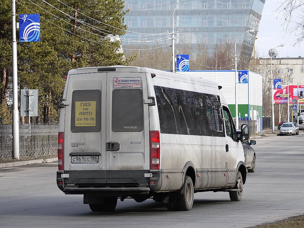 Khanty-Mansi AO, Nizhegorodets-2227UU (IVECO Daily) № С 961 СС 186