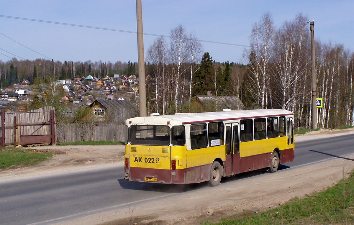 Perm region, Mercedes-Benz O307 Nr. АК 022 59