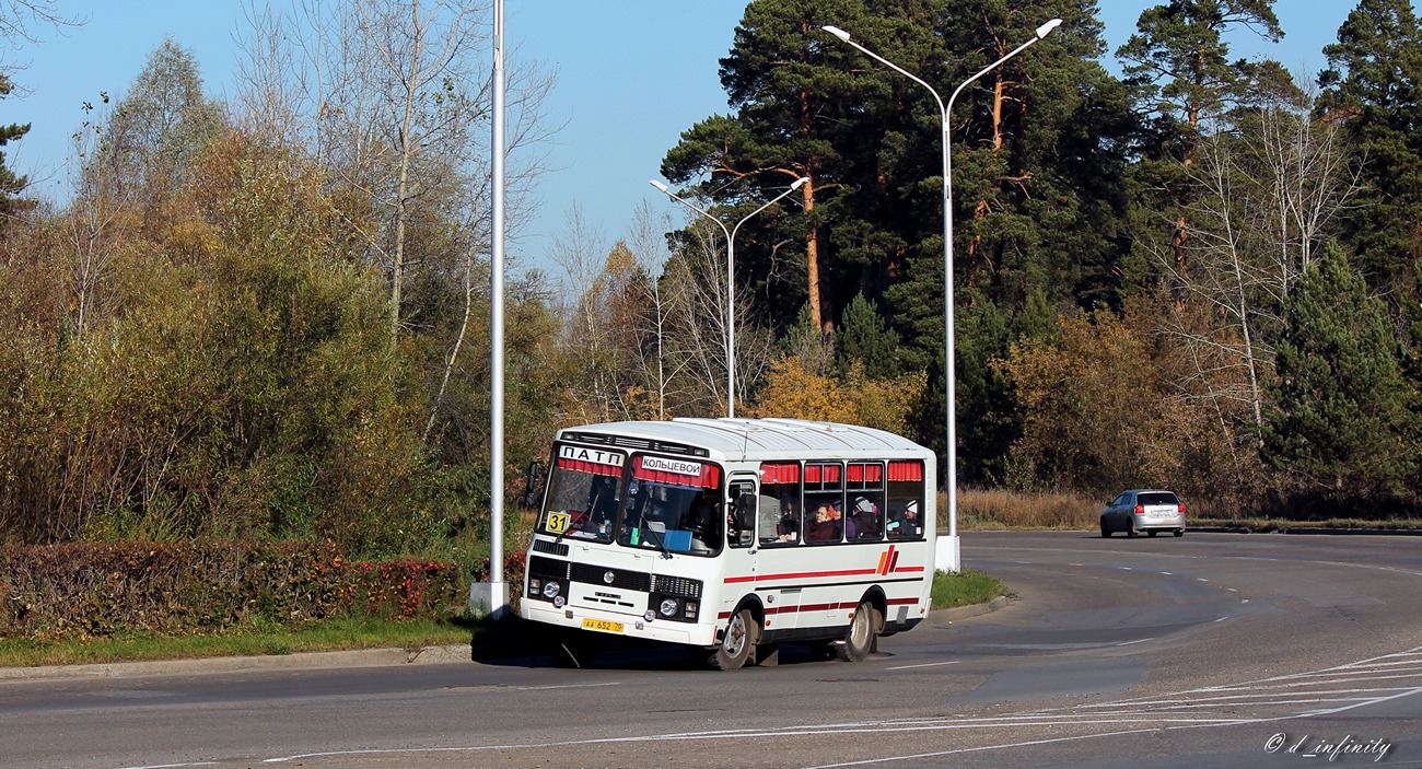 Томская область, ПАЗ-32051-110 № АА 652 70