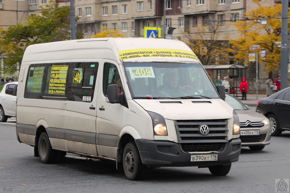 Санкт-Петербург, БТД-2219 (Volkswagen Crafter) № В 390 ВТ 178