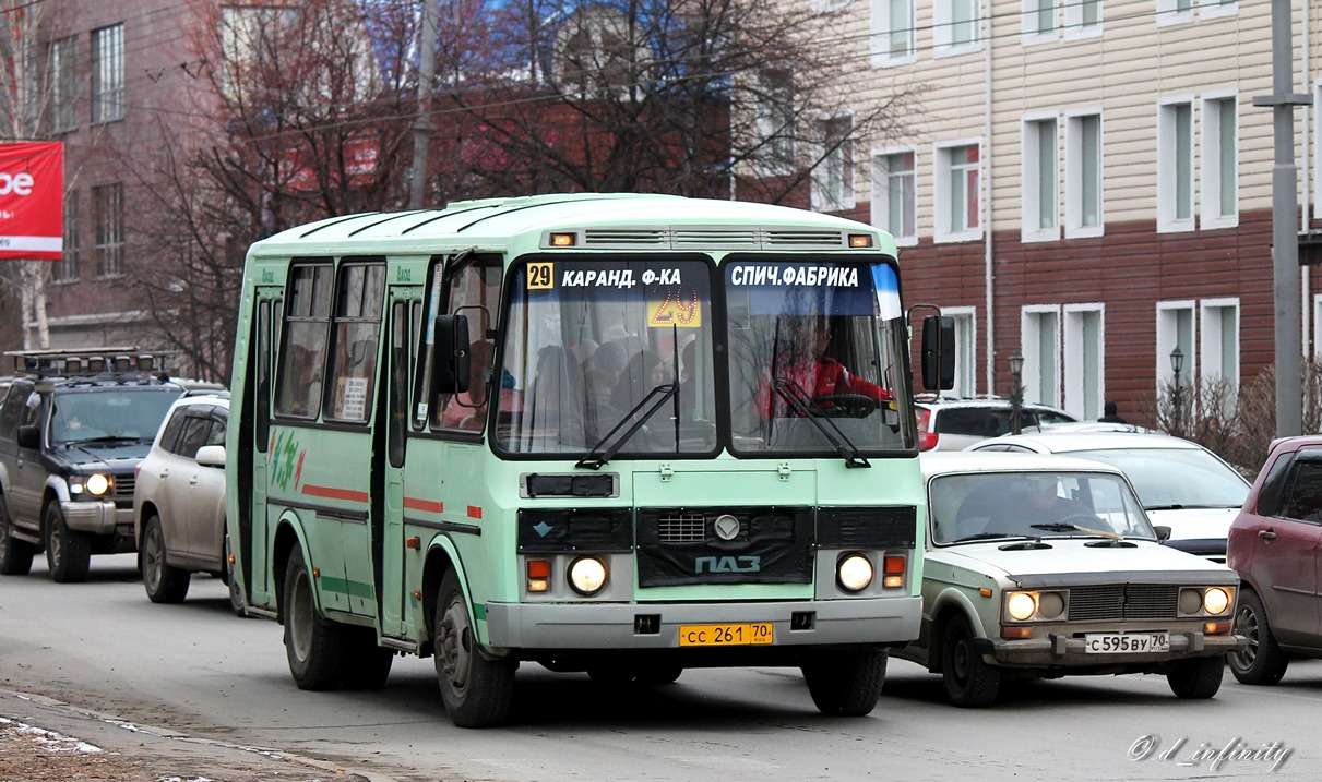 Томская область, ПАЗ-32054 № СС 261 70