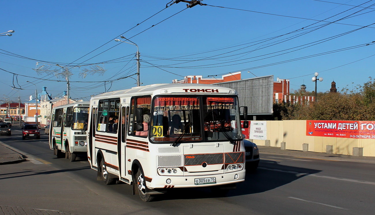 Томская область, ПАЗ-32054 № Е 305 ЕВ 70