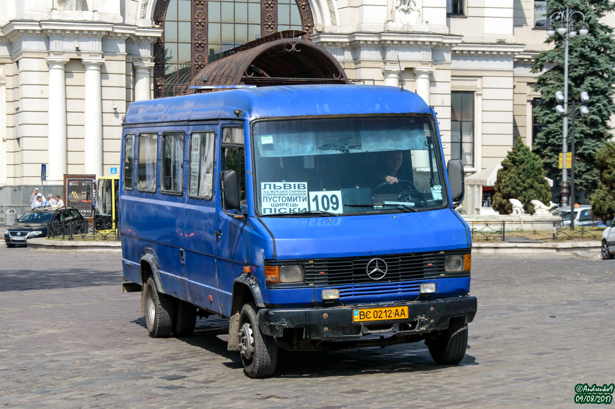 Львовская область, Mercedes-Benz T2 609D № BC 0212 AA