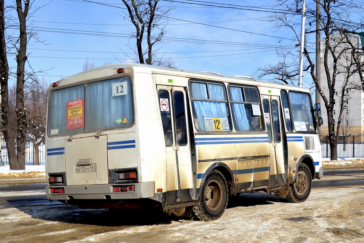 Ставропольский край, ПАЗ-32054 № Е 612 РО 161