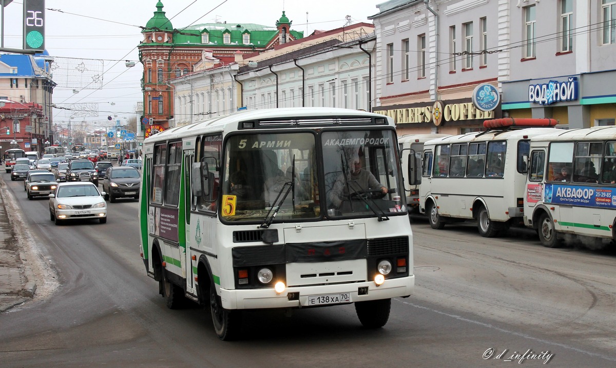 Томская область, ПАЗ-32054 № Е 138 ХА 70