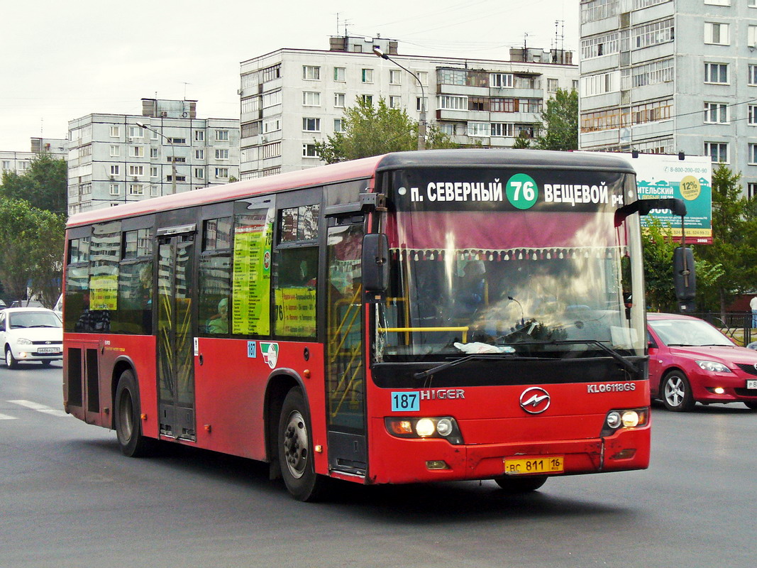 Татарстан, Higer KLQ6118GS № 04187