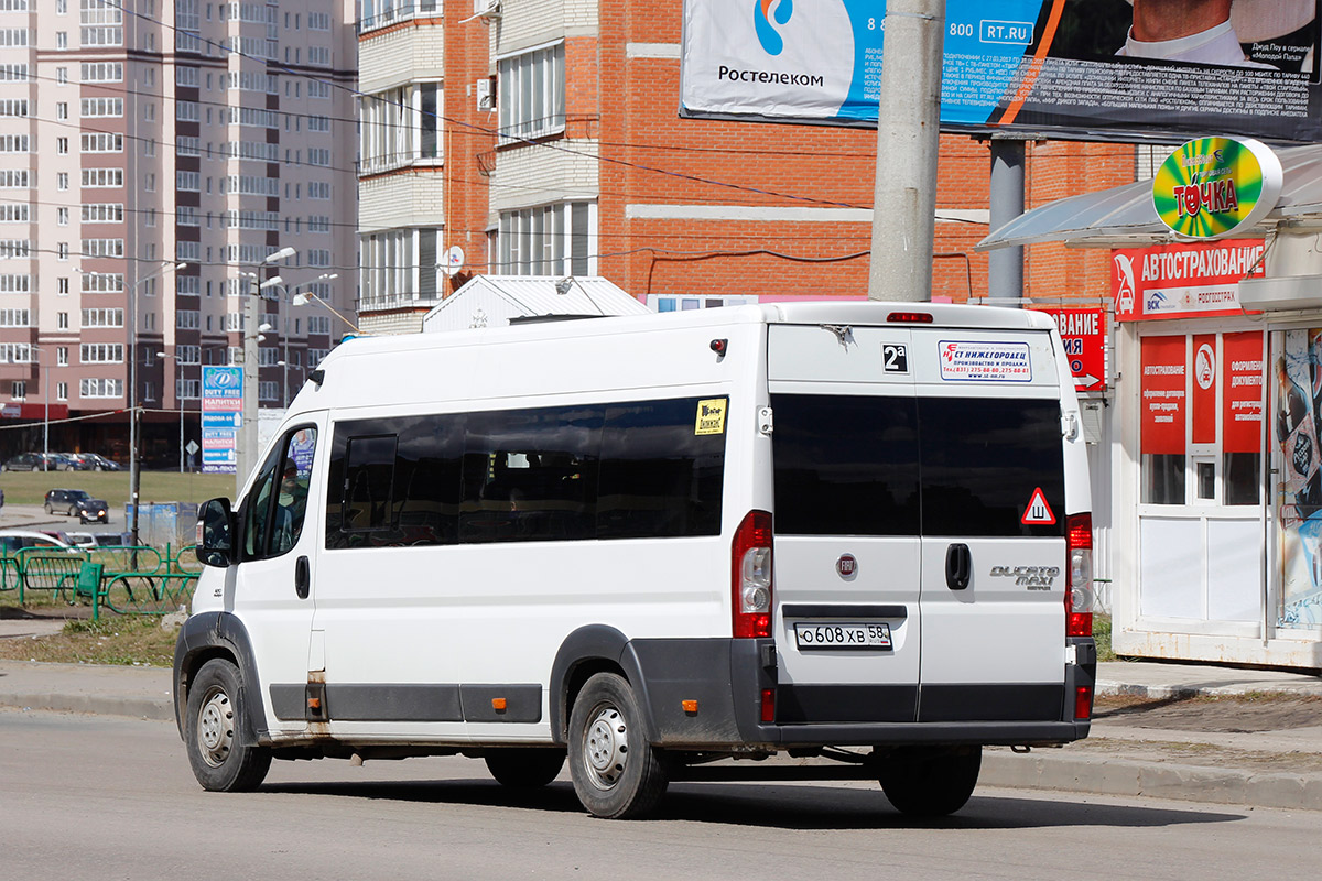 Пензенская область, Нижегородец-FST613 (FIAT Ducato) № О 608 ХВ 58