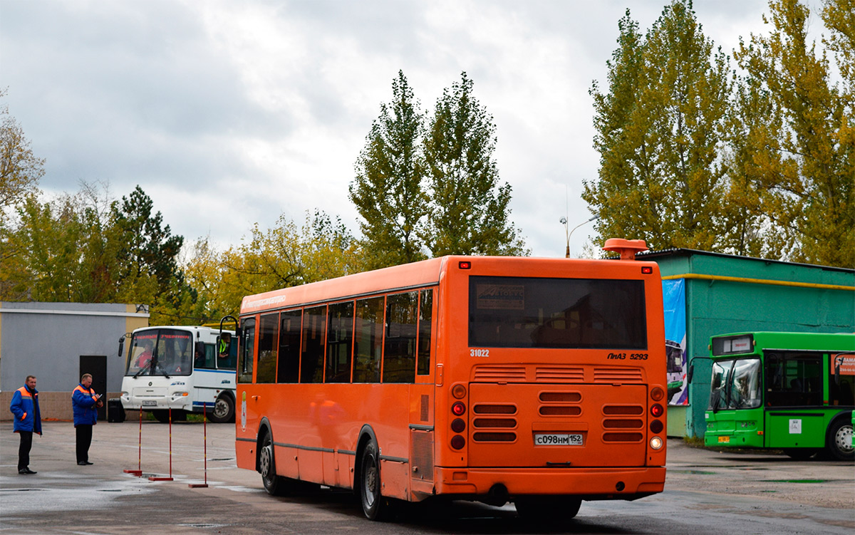 Нижегородская область, ЛиАЗ-5293.60 № 31022; Нижегородская область — 23-й областной конкурс водительского мастерства — 2017