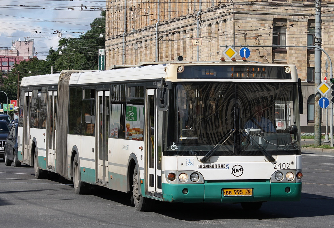 Санкт-Петербург, ЛиАЗ-6213.20 № 2402