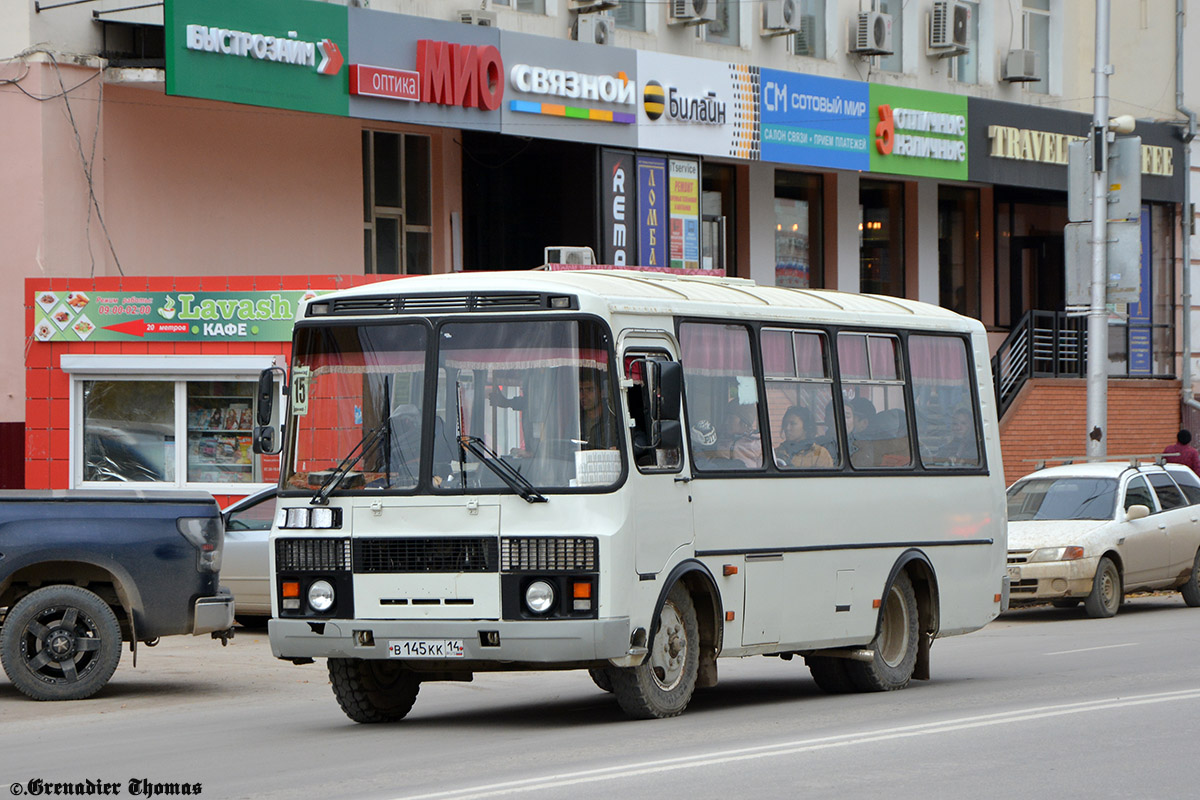 Саха (Якутия), ПАЗ-32054 № В 145 КК 14