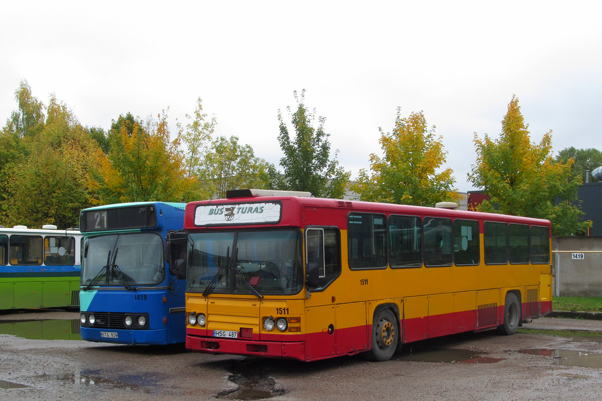 Литва, Scania CN113CLB № 1511