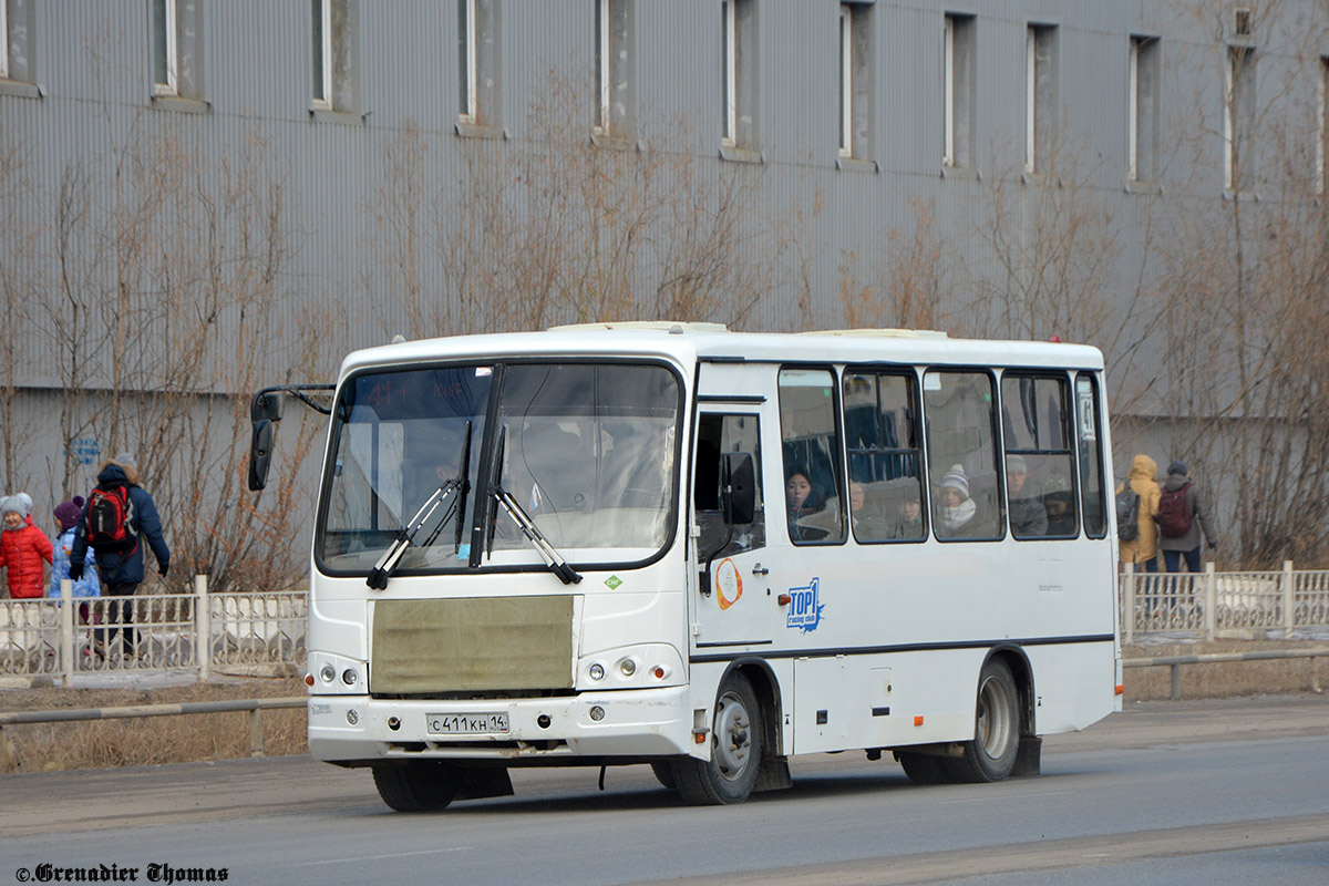 Саха (Якутия), ПАЗ-320302-08 № С 411 КН 14