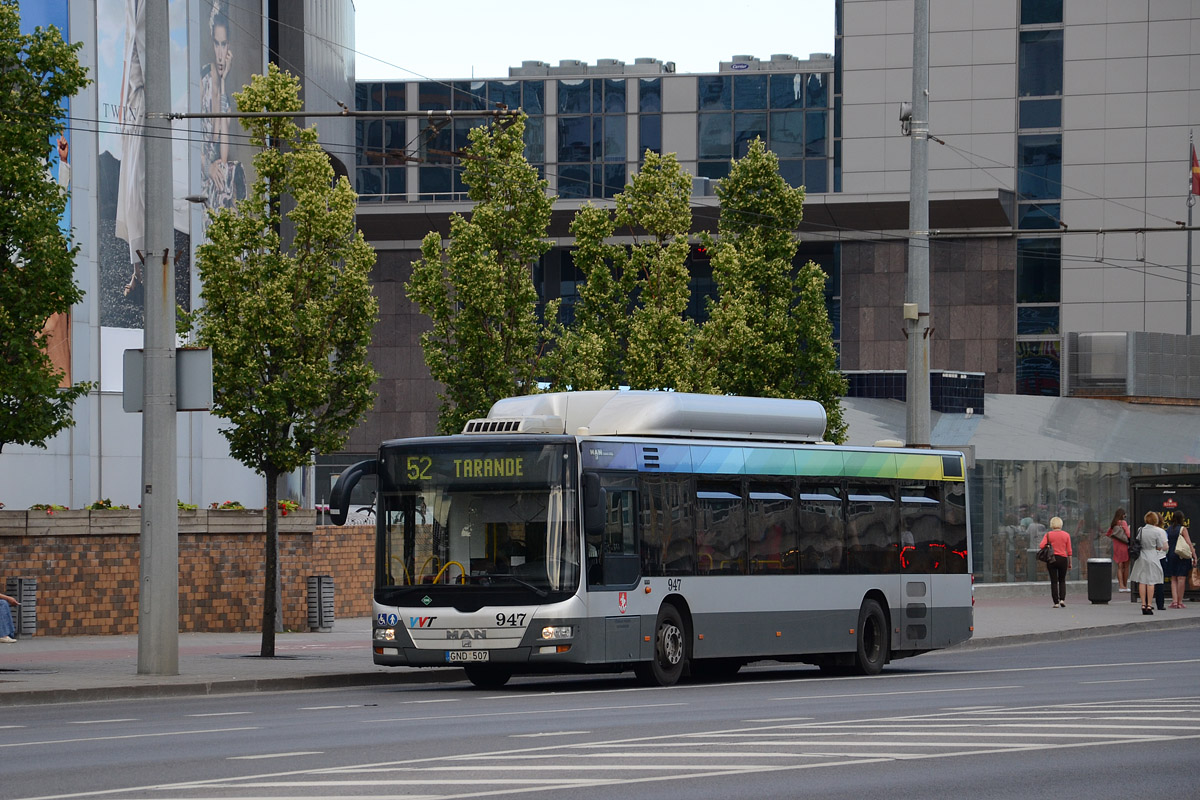 Литва, MAN A21 Lion's City NL273 CNG № 947