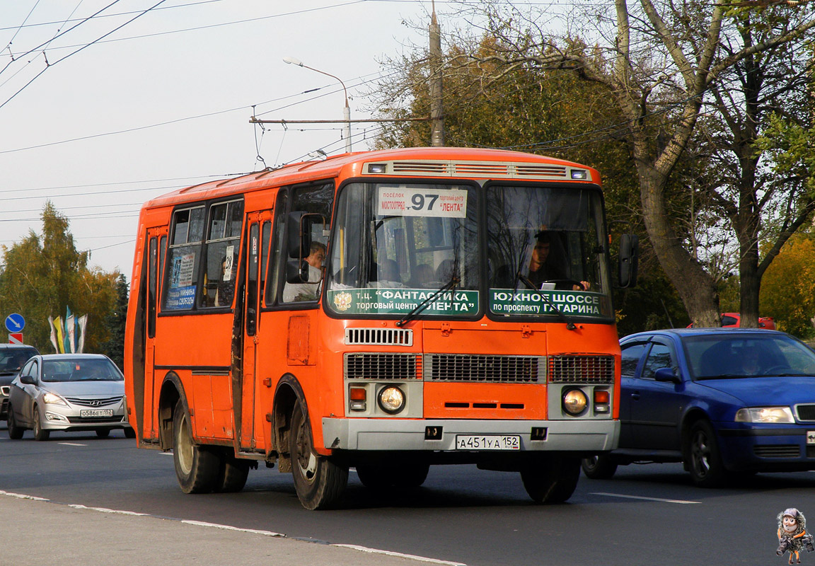 Нижегородская область, ПАЗ-32054 № А 451 УА 152