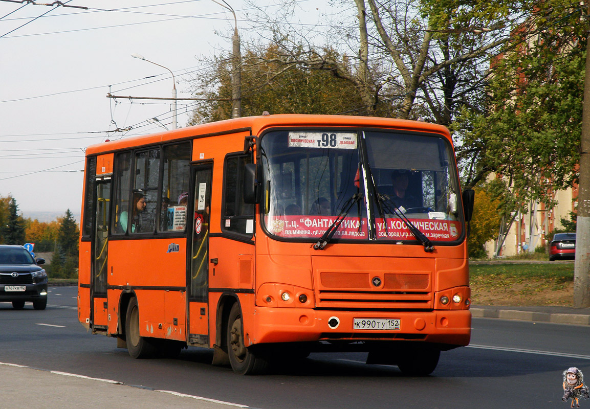 Нижегородская область, ПАЗ-320402-05 № К 990 ТУ 152