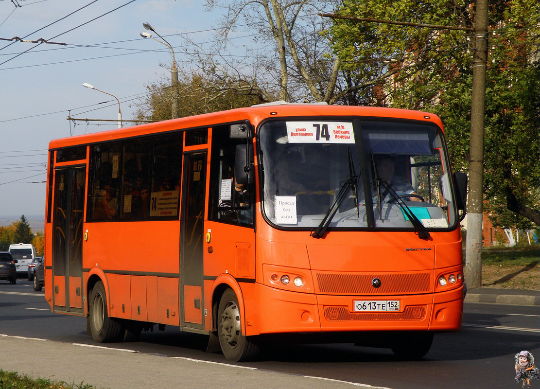 Нижегородская область, ПАЗ-320414-04 "Вектор" № О 613 ТЕ 152