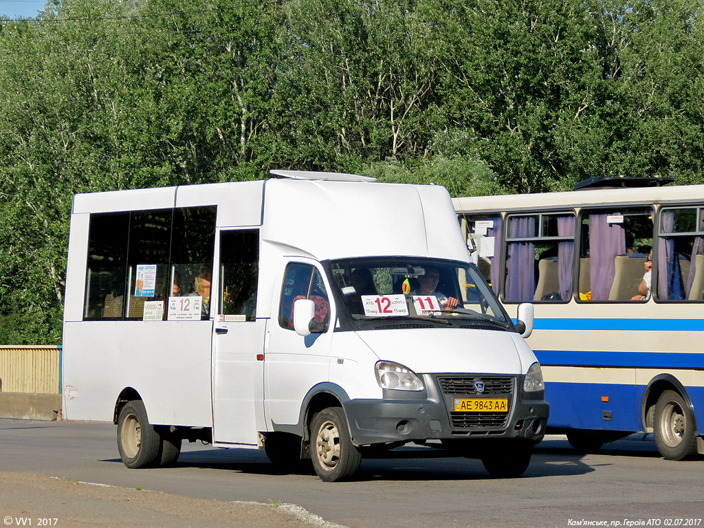 Днепропетровская область, Рута СПВ-17 № AE 9843 AA