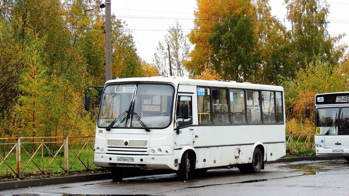 Санкт-Петербург, ПАЗ-320412-05 № 7618