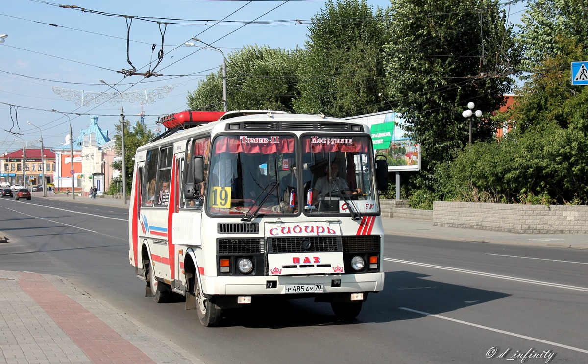 Томская область, ПАЗ-32051-110 № Р 485 АМ 70