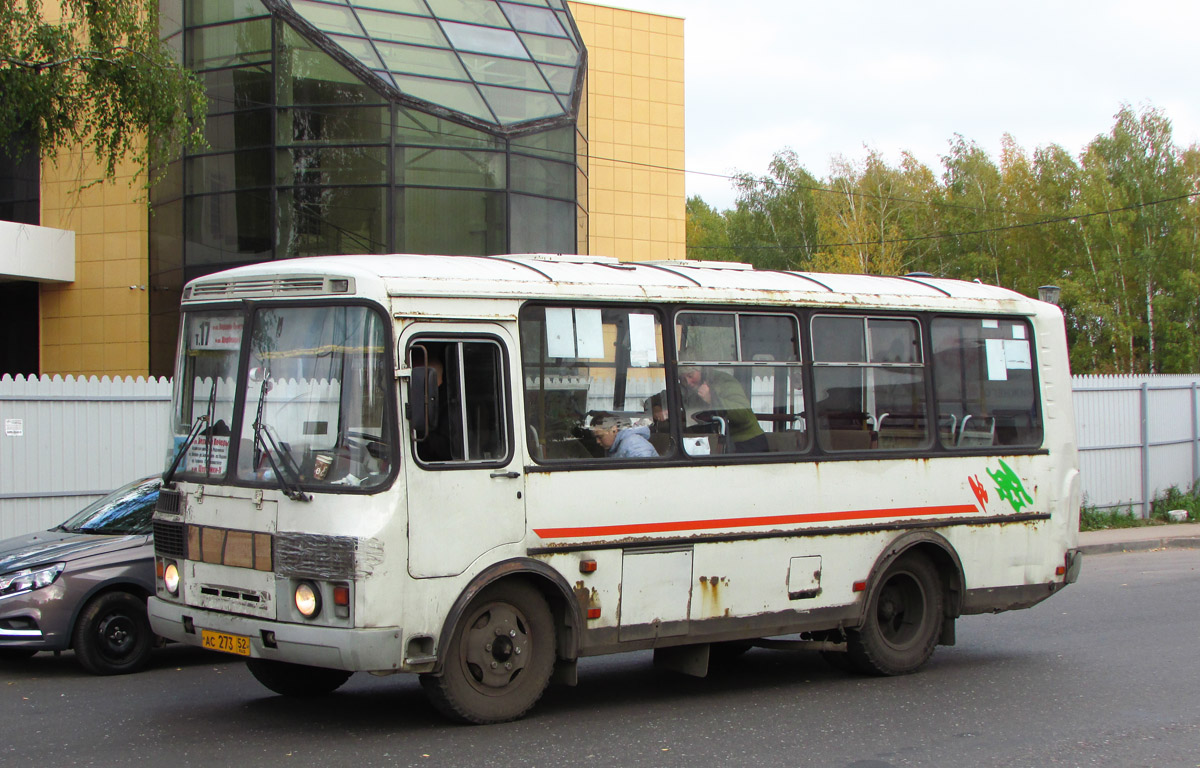 Нижегородская область, ПАЗ-32054 № АС 273 52